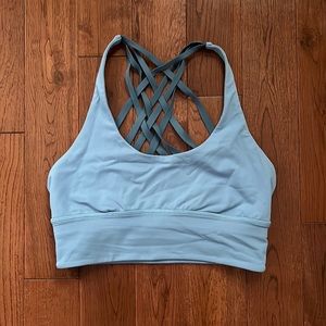 Lululemon free to be moved long line bra, 6